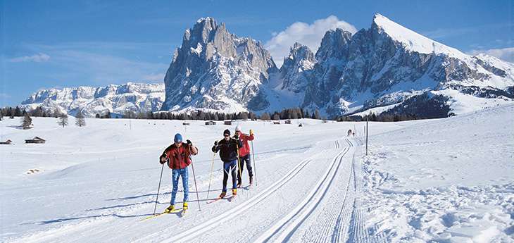 Alpe di Siusi: the eldorado for cross-country skiing