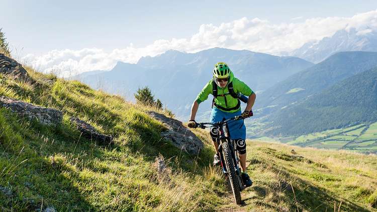 Mountainbiken in den Dolomiten